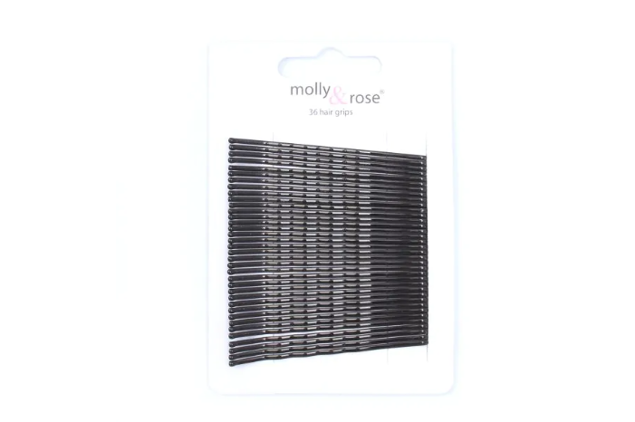 Card of 36 Black kirby grips. 65mm